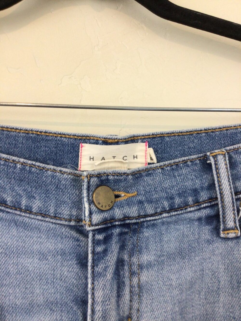 Hatch Maternity Blue Jeans  Size 26 - Picture 2 of 5